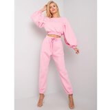 Fashion Hunters RUE PARIS Pink women's sweatshirt | shoptok.hr