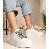 D/CEO UR/CEO White women's sneakers with chunky lacing Kessa | Eponuda.ba