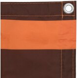 Balkonski zastor narančasto-smeđi 120x400 cm od tkanine Oxford | shoptok.hr