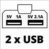 Einhell TC-CP 18 Li USB-Solo, USB Power Bank - (4514120) | ePonuda.com