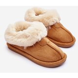 Boto Women's Slippers With Faux Fur Brown Lanoze | shoptok.hr