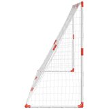  Dječji nogometni gol s loptama 2-u-1 bijeli 184 x 64 x 124 cm | Eponuda.com