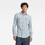 G-star Shirt - Marine slim shirt l\s blue | shoptok.hr