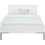XORA postelja 120 cm x 200 cm , leseni material bela | Shoptok.si