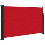 vidaXL Uvlačiva bočna tenda 120 x 600 cm crvena Cijene