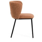 Kave Home Podstavljena blagovaonska stolica boja terakote Ciselia – | shoptok.hr