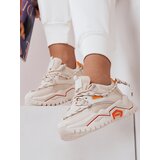DStreet Sneakersy damskie ORIS beżowe | Shoptok.si