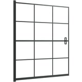 Pregrada za tuš ESG 116 x 140 cm crna | shoptok.hr