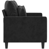  Dvosjed crni 120 cm baršunasti | shoptok.hr