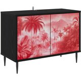  ormar AACHEN 69 x 33 x 50,5 cm Crni hrast Konstruirano drvo | shoptok.hr