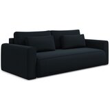 Makamii Tamno plava baršunasti sklopiva/s prostorom za odlaganje sofa 238 cm Kapua – | shoptok.hr