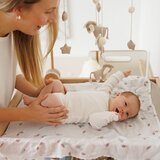 BabyOno Tetra pelene Muslin Cvijeće, roza | shoptok.hr