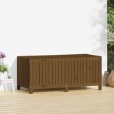  Vrtna kutija za pohranu boja meda 147x68x64 cm od borovine | shoptok.hr