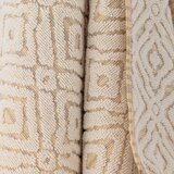 Bloomingville Gorčično rumena/kremno bela bombažna brisača 100x50 cm Malou – | Shoptok.si