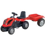 Traktor za decu sa prikolicom crveni Cene