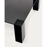 Kave Home Temno siva steklena mizica 85x85 cm Adularia – | Shoptok.si