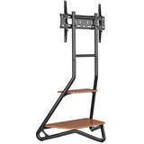 Nedis TVSM6200BK - Podni stalak za TV 37-75" crna/braon | Eponuda.com