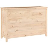  Povišena vrtna gredica 119,5 x 40 x 78 cm od masivne borovine | Shoptok.si