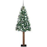 vidaXL Mršavo božićno drvce Zelena 77 x 77 x 210 cm PVC Cijene