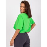 BASIC Feel Good T-shirt-RV-TS-7541.06-light green | Shoptok.si