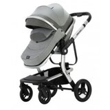 Kolica Irene premium 3in1 set sa I-SIZE autosedištem i tvrdom korpom Light Grey KKB11253 Cene