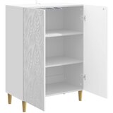  Postol Bijela visokog sjaja 66 x 34,5 x 90 cm Konstruirano drvo | shoptok.hr