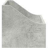 Kutija za LP ploče Betonska siva 37 x 33 x 32 cm | shoptok.hr