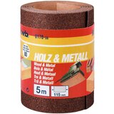 KWB brusna rol-traka 5m 93 GR180 | alu-oksid, za drvo i metal