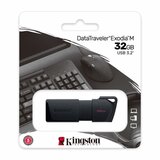 Kingston 32GB datatraveler exodia m usb slider cap usb 3.2 Gen2, black | shoptok.hr