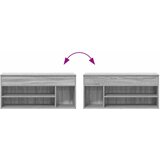  Klupa za cipele boja hrasta 102x30,5x45 cm konstruirano drvo | shoptok.hr