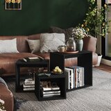  Uklapajući stolići 3 kom crni od iverice | shoptok.hr