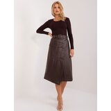 Factory Price Skirt-EM-SD-B9326.64-dark brown | shoptok.hr