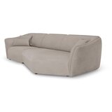 Cosmopolitan Design Bež kutna garnitura od bouclé tkanine Tokyo – | shoptok.hr