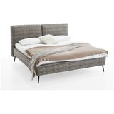 Meise M&amp;ouml;bel Temno zelena oblazinjena zakonska postelja brez letvenega dna 160x200 cm Infinity &amp;ndash; Slike