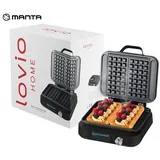 Aparat za vaflje LOVIO LVWF002BK PerfectCrisp, 1500W, črn (Premium Black), (5000311351)