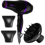 Wad Bris Hair Dryer sušilec za lase Black/Purple 1 kos Cene