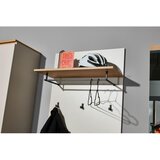Livetastic Garderobni Panel Lime, Kašmir, Barva Hrasta | Shoptok.si