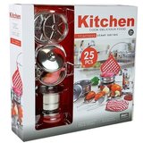  Set posuđa, lonaca i malih kuhača za igru, nehrđajući čelik | shoptok.hr