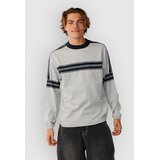 Rip Curl Archive Twu Stripe Crew Knit Pulover grey marle Cene