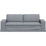 SOFA Svijetlo siva 222 x 80 x 82 cm Metal | shoptok.hr