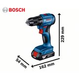 Aku BUŠILICA ODVIJAČ 2X2,0Ah GSR 185-LI BOSCH | shoptok.hr