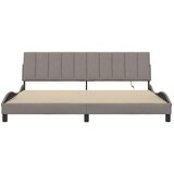  Okvir za krevet bez madraca Hanko smeđesivi 200x200 cm od tkanine | shoptok.hr