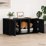Namještaj za kavez za mačke Crni hrast 100 x 49 x 45 cm | shoptok.hr