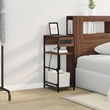  Noćni ormar Smeđi hrast 40 x 27 x 76 cm Konstruirano drvo | Eponuda.com