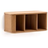 Kave Home Stenska omarica za pod umivalnik v jesenovem dekorju v naravni barvi 90x40 cm Mailen – | Shoptok.si