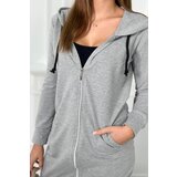 Kesi Hoodie with gray melange | Shoptok.si