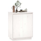  Komoda bela 60x34x75 cm trdna borovina, (20656126) | Shoptok.si