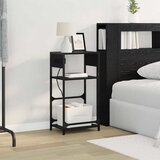  Noćni ormar Crni hrast 40 x 27 x 76 cm Konstruirano drvo | Eponuda.ba