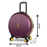 Zoozie Bags Putni kofer 2392, ljubičasta | Eponuda.ba