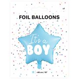 Folija Balon Dečko, Balon IT`S A BOY 48cm | Shoptok.si
